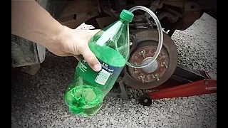 Bleed brakes by yourself - DIY Brake Bleeder tool - Brake flush