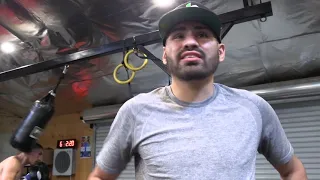 SURPRISE! VERGIL ORTIZ COME TO SUPPORT JOSE RAMIREZ IN CAMP AS HE GETS READY FOR TAYLOR EsNews