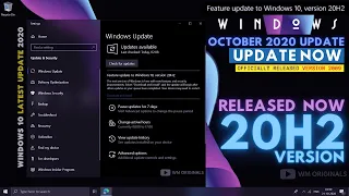 How to Get Windows 10 October 2020 Update (Version 20H2) Official Release
