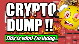 Crypto flash crash!  Why it dumped and what I'm doing