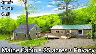 Maine Farms For Sale | $299k | 25 acres | Maine Land For Sale | Maine Real Estate For Sale | Cabins