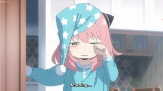 Sleepy Anya is so cute ~ Spy x Family episode 9