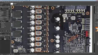 GPU PCB  Breakdown: ASUS RX 5700 XT Strix