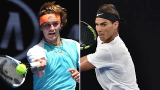 Australian Open 2017 - Rafael Nadal vs Alexander Zverev 720 HD