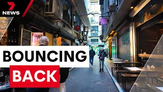 Melbourne's CBD is bouncing back | 7 News Australia