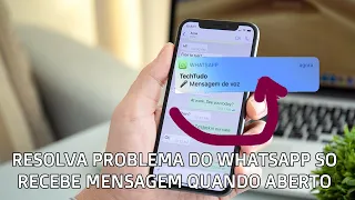 O Seu Whatsapp So Recebe Mensagens Quando Aplicativo Aberto - Veja Como Resolver