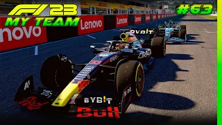 F1 23 - PERSEGUIÇÃO NO NÍVEL MÁXIMO - MY TEAM IA 110%