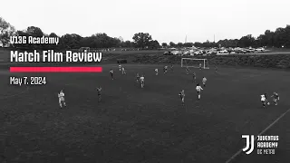 Match Review Juventus Academy U13G 20240507