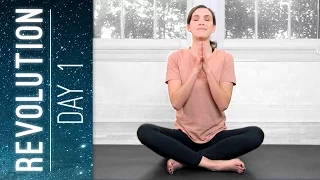 Revolution - Day 1 - Practice Ease - Yoga With Adriene