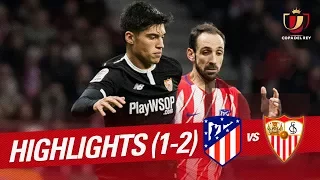 Highlights Atlético de Madrid vs  (1-2) Sevilla FC