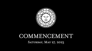 218th Commencement Exercises of Bowdoin College