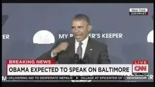 President Obama My Brother's Keeper Alliance Lehman College New York City (May 4, 2015) [1/3]