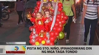 Pista ng Sto. Niño, ipinagdiwang di ng mga   taga-Tondo