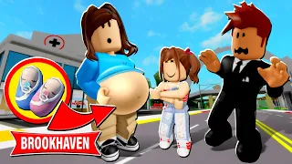 O DIA QUE MINHA MÃE TEVE BEBÊS GÊMEOS | Historinha no Brookhaven 🏡RP ROBLOX