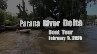 Boat Tour of the Parana River Delta, Buenos Aires Argentina