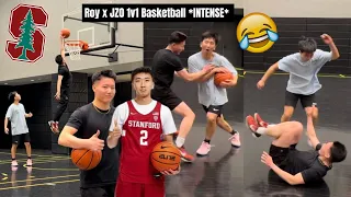 D1 Stanford Roy Yuan vs. JZ0 Intense 1v1 *HILARIOUS* 🤣🔥 | Roy's FIRST L on YouTube? 😳