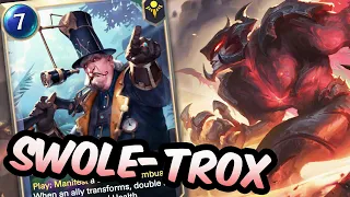 DOUBLE DARKIN TRANSFORM POWER - Swole-trox Big Game Hunter LoR Deck