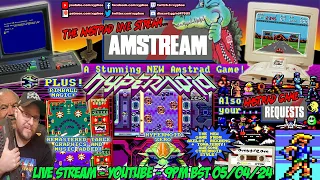 [AMSTRAD CPC]⚡️AMSTREAM 🚀"Hypernoid Zero" New Amstrad Game!⭐️+ "Pinball Magic+" & Your Game Requests