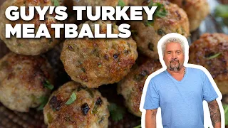 Guy Fieri's Turkey Meatballs with Fire-Roasted Green Chiles | Guy's Ranch Kitchen | Food Network