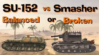 WOT Blitz Face Off || SU-152 vs Smasher