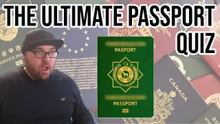 Identifying EVERY passport on Sporcle!