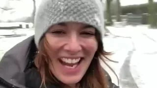 Lena Headey / Early Snow And Merry Xmass