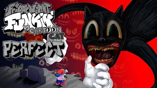 Friday Night Funkin' - Perfect Combo - Vs. Cartoon Cat (Demo) Mod + Cutscenes & Secret Teaser [HARD]