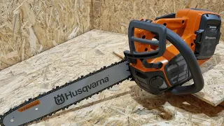 Husqvarna T540ixp. Первый взгляд на пилу!