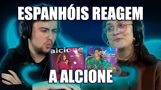 ESPANHÓIS REAGEM A ALCIONE (NÃO DEIXE O SAMBA MORRER, VOCÊ ME VIRA A CABEÇA, MEU ÉBANO)