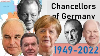 List of All Chancellors of Germany (1949-2022) | Who were the Chancellors of Germany