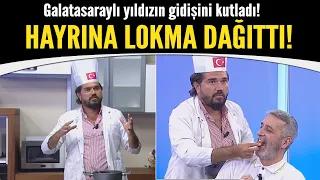 Falcao'nun gidişini lokma dağıtarak kutladı! Tarihin en büyük kazığını biz yedik!