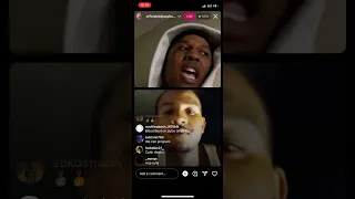 Ebk Jaaybo on IG Live politics, tells story of  cwalk and him thumpin, homies turning down fades