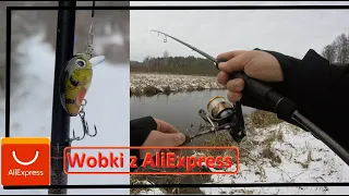 Łowię🐟 na woblery z AliExpress + 🐟#Rybomania2023