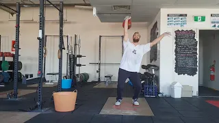 Kettlebell snatch 32 kg, 139 reps, 10 minutes, new pb