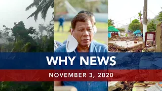 UNTV: Why News | November 3, 2020