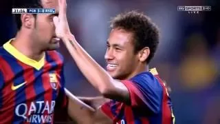 Neymar vs Real Sociedad (H) 13-14