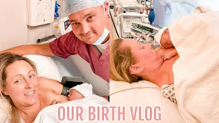 MY BIRTH VLOG AT 36 WEEKS | MEETING OUR BABY GIRL | PREMATURE BIRTH AT 36 WEEKS | Emma Nightingale