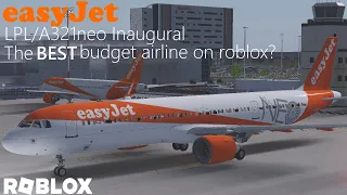 EASYJET ROBLOX FLIGHT - INAUGURAL!