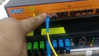 DBC Olt and Pon Edfa mixing video