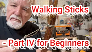 Walking Sticks - Part IV for Beginners