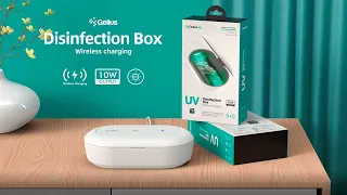 УФ Стерилизатор Gelius Disinfection Box с беспроводной зарядкой (GP-UV001)