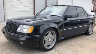 E500 w124 coilover suspension project