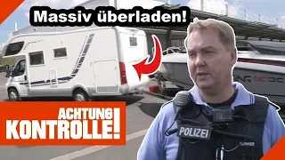 ❗ ÜBER 20% zu viel Last auf der HINTERACHSE! | Kabel Eins | Achtung Kontrolle