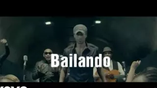 Enrique Iglesias Bailando palabras lyrics