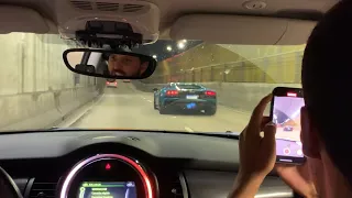 Lamborghini Aventador S Acelerando no Túnel *João Vilkas*