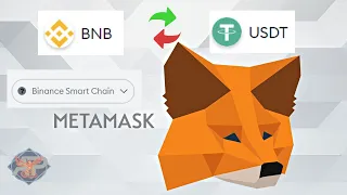Обмен BNB на USDT в MetaMask BSC BEP- 20