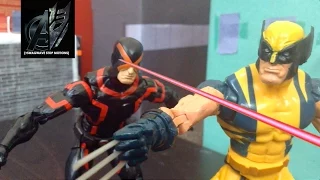 Wolverine Stop Motion - Wolverine vs Cyclops