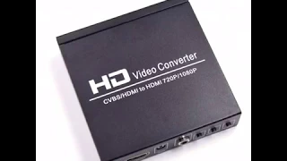 Vcando AV+HDMI TO HDMI Converter