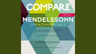 Violin Concerto No. 2 in E Minor, Op. 64: I. Allegro molto appassionato