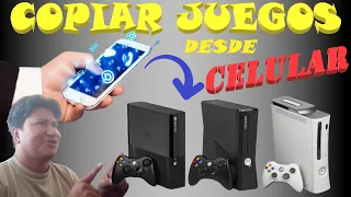 COPIAR JUEGOS DESDE EL CELULAR A XBOX 360 (RGH-FTP)